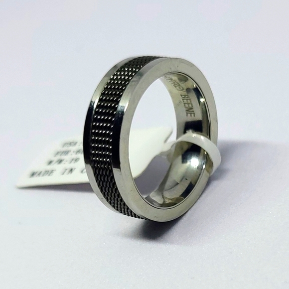 Geoffrey Beene Other - Geoffrey Beene Stainless Steel Men's Ring